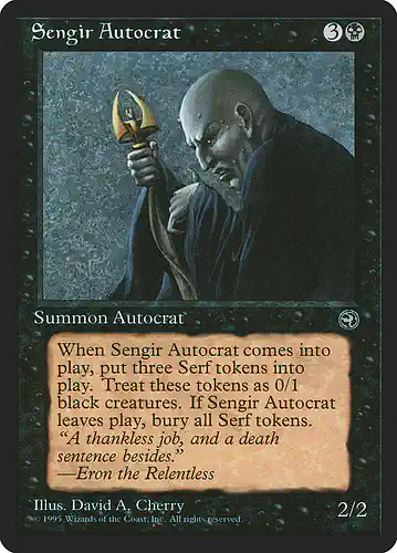 Sengir Autocrat - hml Spoiler