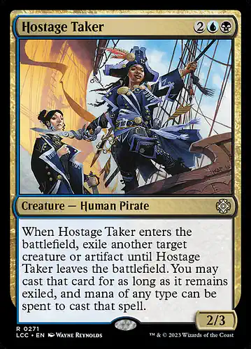 Hostage Taker - lcc Spoiler