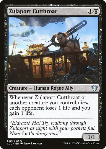 Zulaport Cutthroat - c20 Spoiler