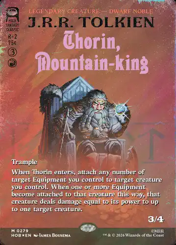 Thorin, Mountain-king - hob Spoiler