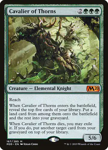 Cavalier of Thorns - m20 Spoiler