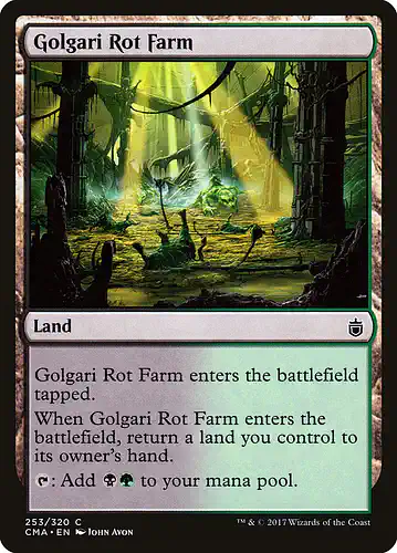 Golgari Rot Farm - cma Spoiler