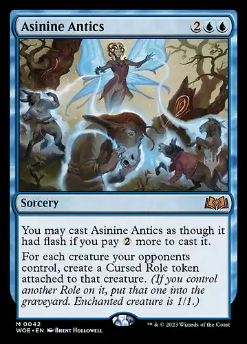 Asinine Antics - woe Spoiler