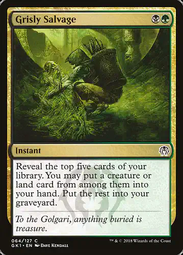 Grisly Salvage - gk1 Spoiler
