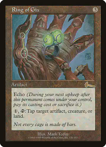 Ring of Gix - ulg Spoiler