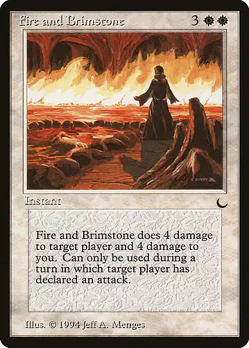Fire and Brimstone - drk Spoiler