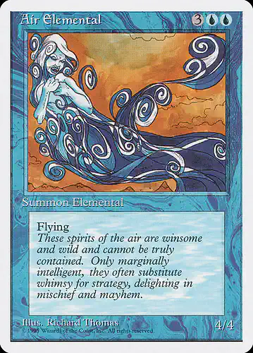 Air Elemental - 4ed Spoiler