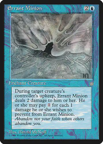Errant Minion - ice Spoiler