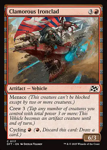 Clamorous Ironclad - dft Spoiler