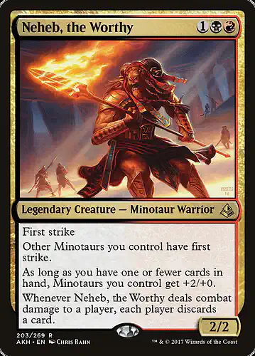 Neheb, the Worthy - akh Spoiler