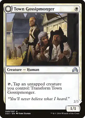 Town Gossipmonger - soi Spoiler