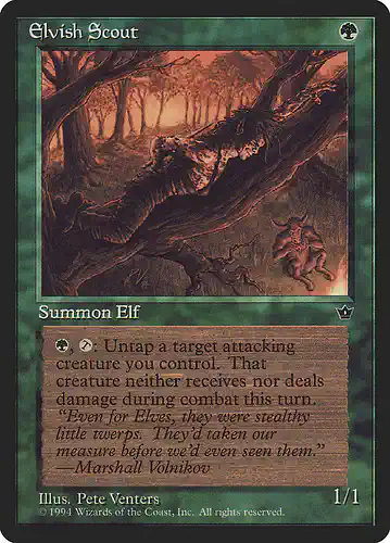 Elvish Scout - fem Spoiler