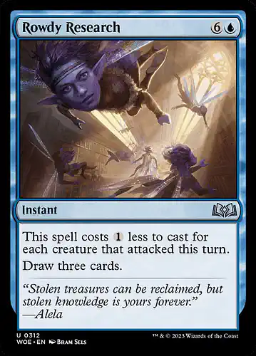 Rowdy Research - woe Spoiler