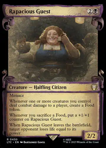 Rapacious Guest - ltc Spoiler