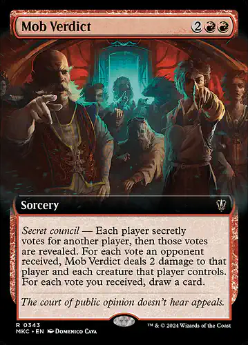 Mob Verdict - mkc Spoiler
