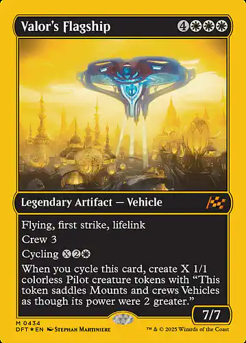 Valor's Flagship - dft Spoiler