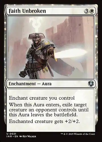 Faith Unbroken - inr Spoiler