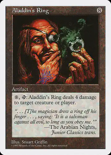 Aladdin's Ring - 5ed Spoiler