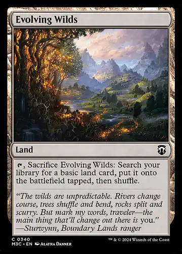 Evolving Wilds - m3c Spoiler