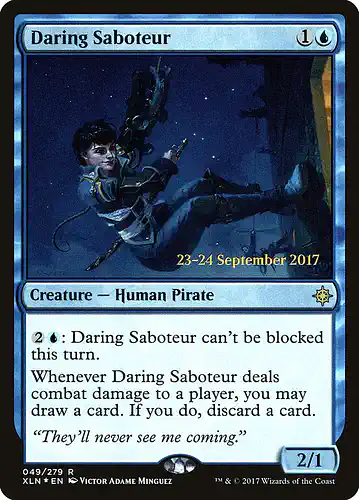 Daring Saboteur - xln Spoiler