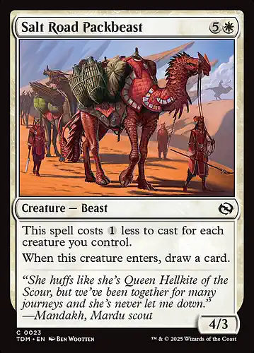 Salt Road Packbeast - tdm Spoiler