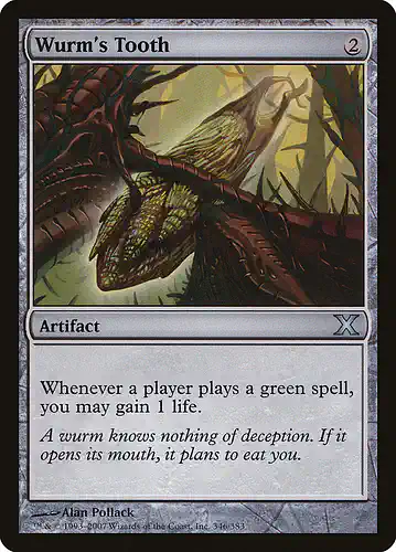 Wurm's Tooth - 10e Spoiler