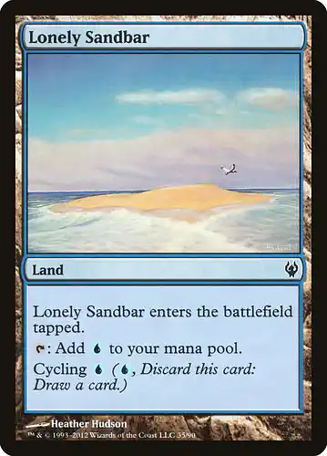 Lonely Sandbar - ddj Spoiler