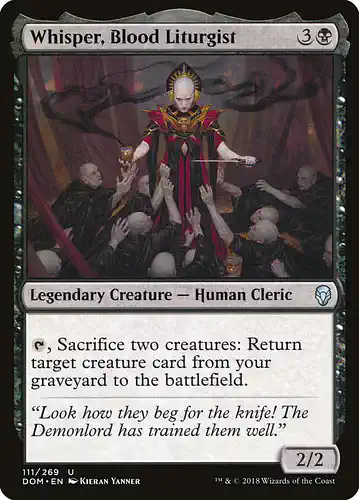 Whisper, Blood Liturgist - dom Spoiler
