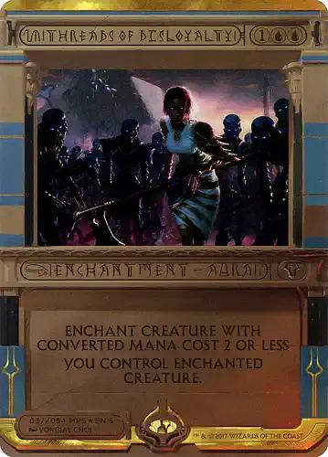 Threads of Disloyalty - mp2 Spoiler