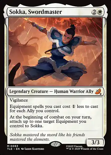 Sokka, Swordmaster - tle Spoiler