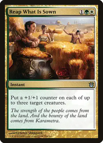 Reap What Is Sown - bng Spoiler