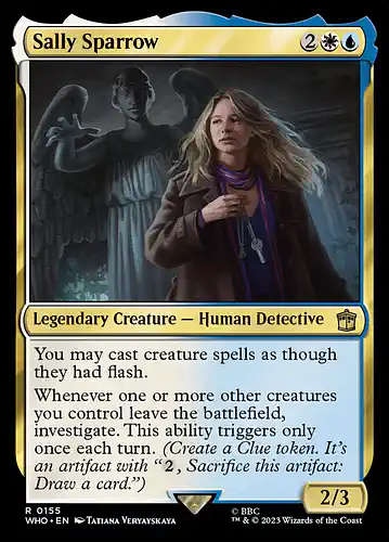 Sally Sparrow - who Spoiler
