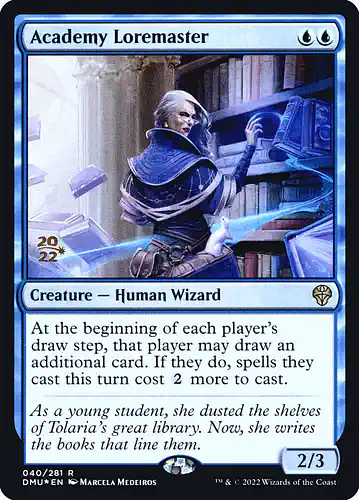 Academy Loremaster - dmu Spoiler