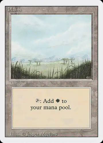 Plains - 3ed Spoiler