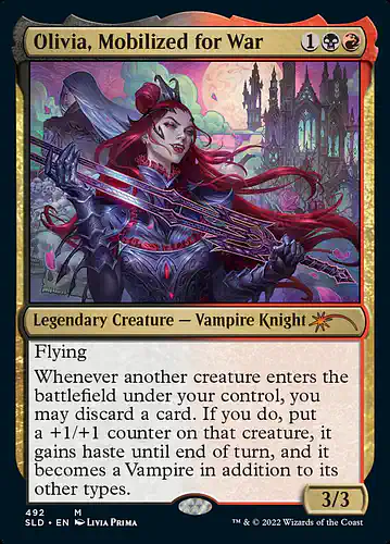 Olivia, Mobilized for War - sld Spoiler