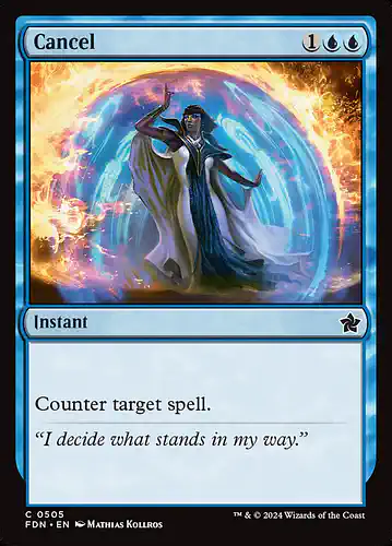 Cancel - fdn Spoiler