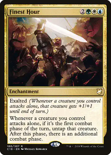 Finest Hour - c18 Spoiler