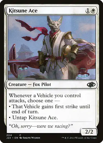 Kitsune Ace - j22 Spoiler
