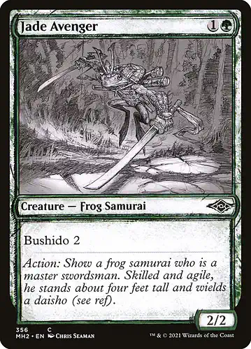 Jade Avenger - mh2 Spoiler