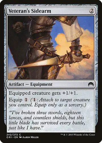 Veteran's Sidearm - ori Spoiler