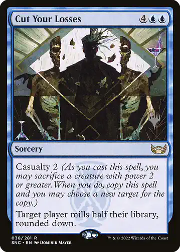 Cut Your Losses - snc Spoiler