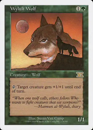 Wyluli Wolf - 6ed Spoiler