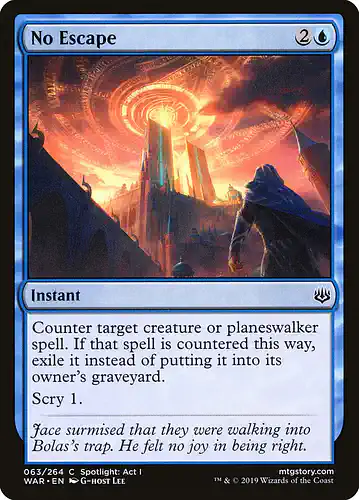 No Escape - war Spoiler