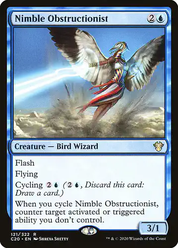 Nimble Obstructionist - c20 Spoiler