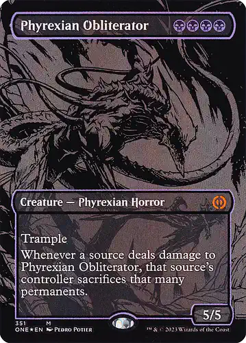 Phyrexian Obliterator - one Spoiler