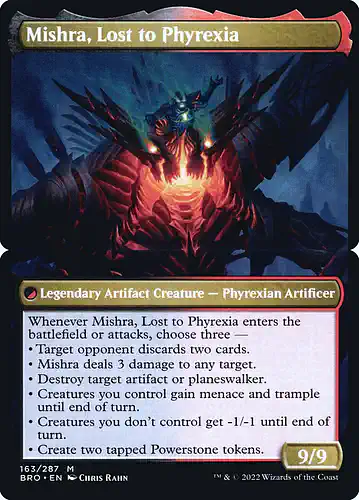 Mishra, Lost to Phyrexia - bro Spoiler