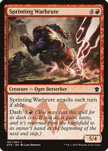 Sprinting Warbrute - dtk Spoiler