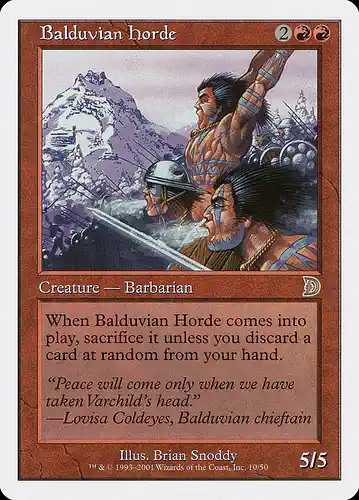 Balduvian Horde - dkm Spoiler