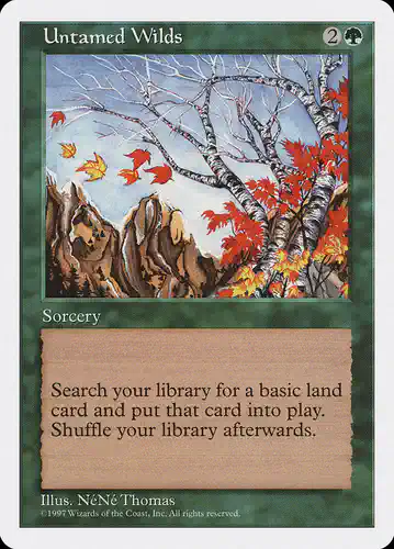 Untamed Wilds - 5ed Spoiler