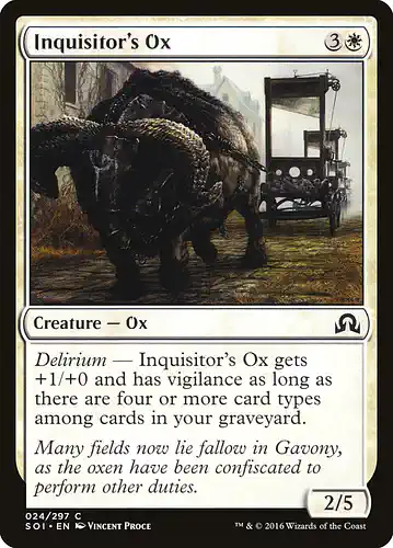 Inquisitor's Ox - soi Spoiler